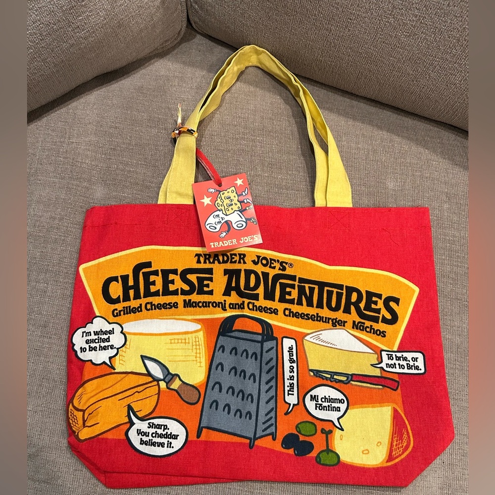 Trader Joe’s  cheese tote (B2)